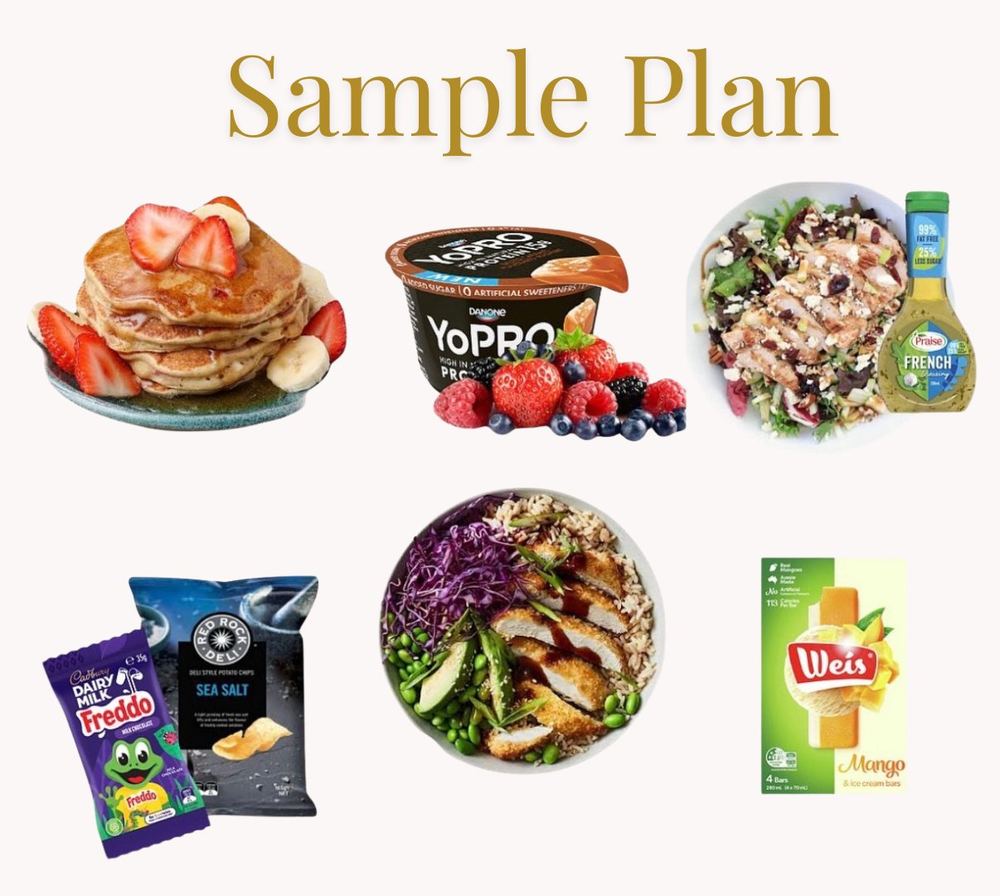 Sample meal plate
