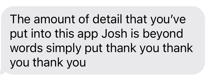 Client review screenshot